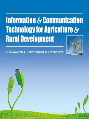 cover image of Information and Communication Technology For Agriculture and Rural Development